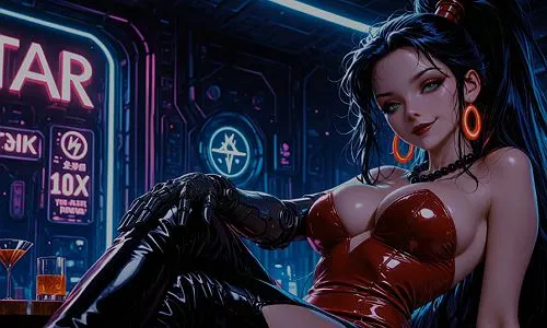 Cyberpunk Fantasy: Neon …